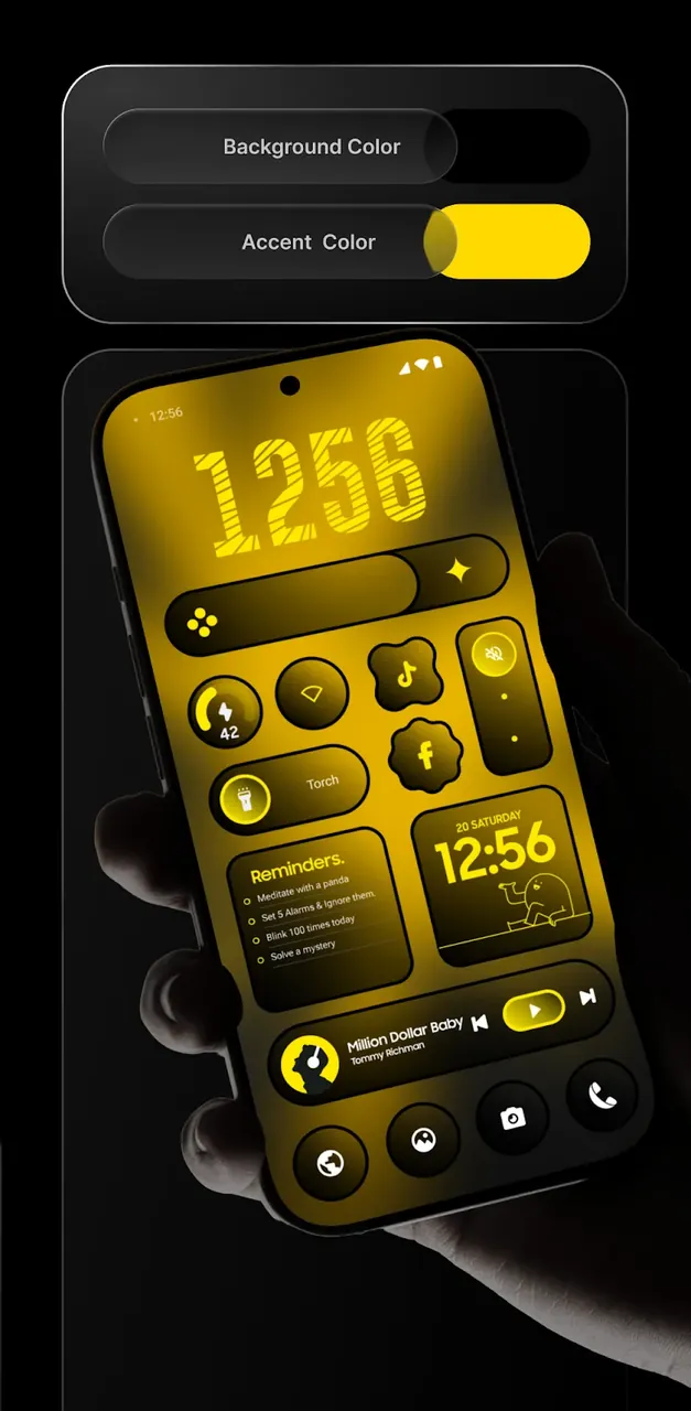 Glass Widgets Pro preview screenshot 6