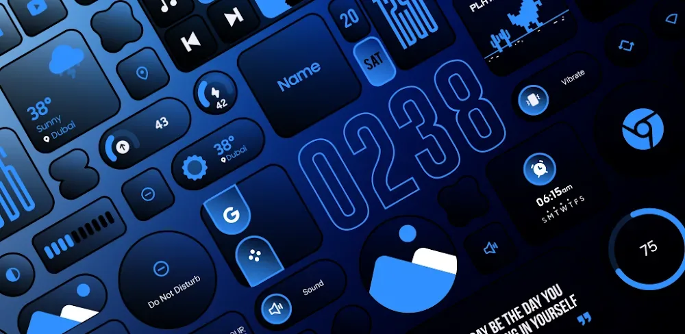 Glass Widgets Pro preview screenshot 1