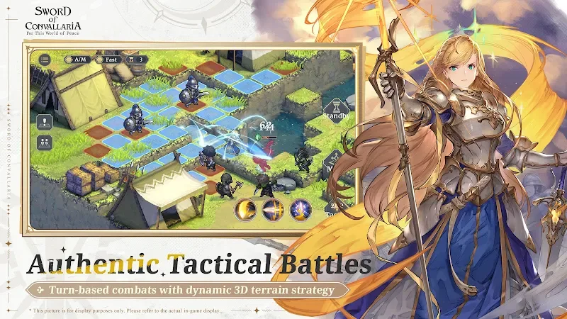Capture d'écran de gameplay Sword of Convallaria 3
