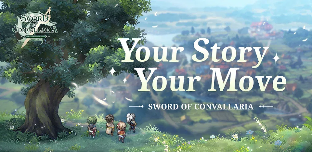 Capture d'écran de gameplay Sword of Convallaria 1