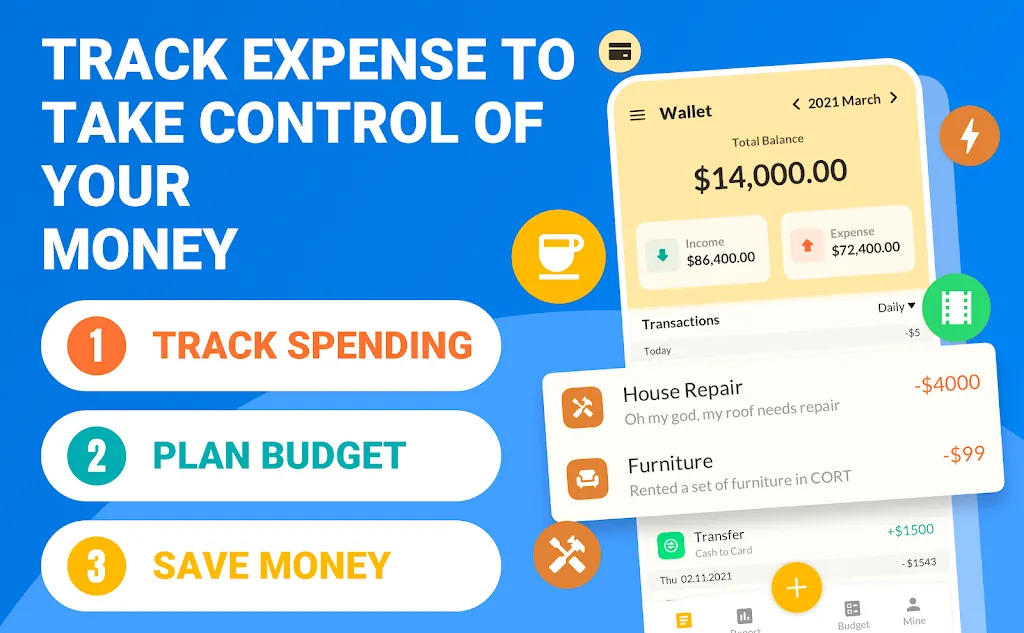 Money Tracker Expense Tracker screenshot 2