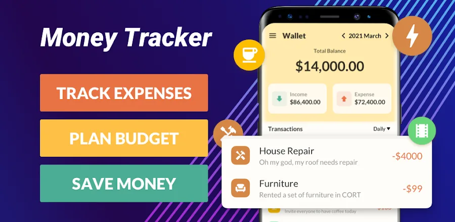 Money Tracker Expense Tracker screenshot 1