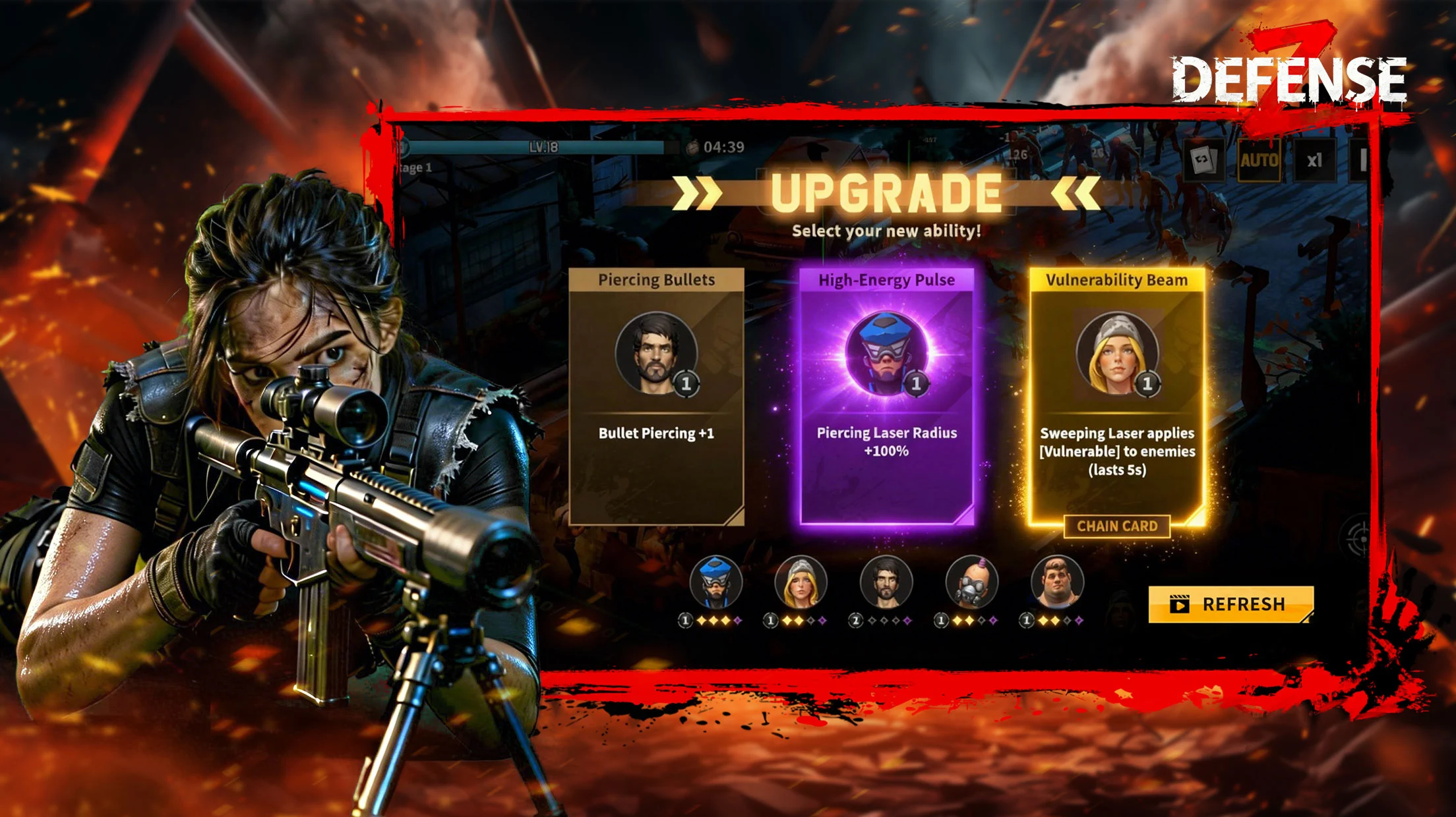 Defense Z Survival TD gameplay screenshot 3