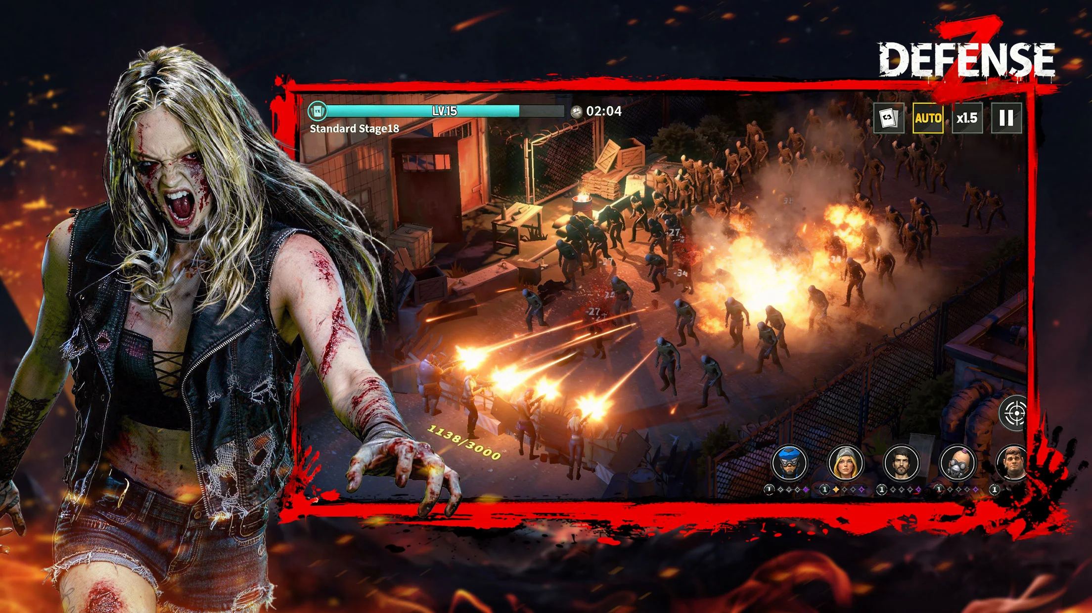 Defense Z Survival TD gameplay screenshot 4