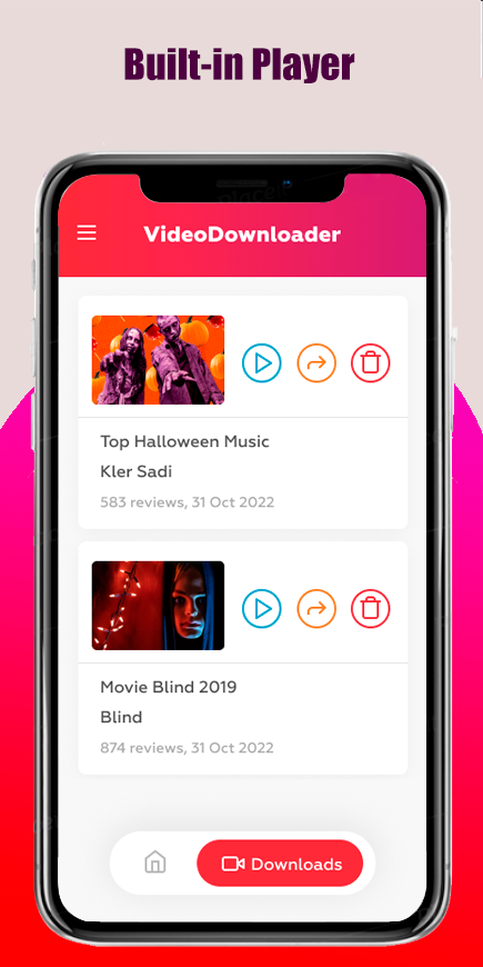 SSS Video Downloader app preview 4
