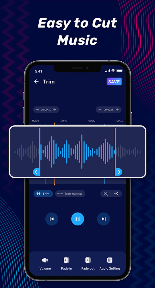 Audio Editor Pro screenshot 3