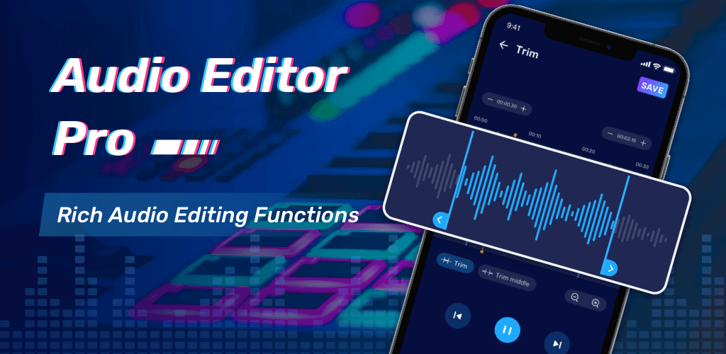Audio Editor Pro screenshot 1