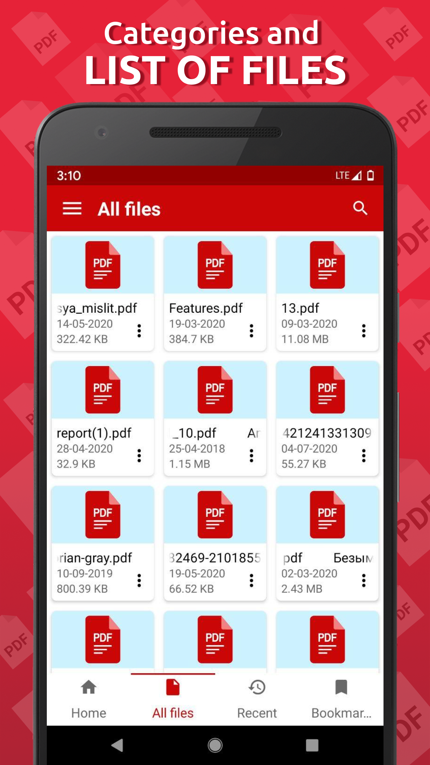 Capture d'écran Simple PDF Reader 2