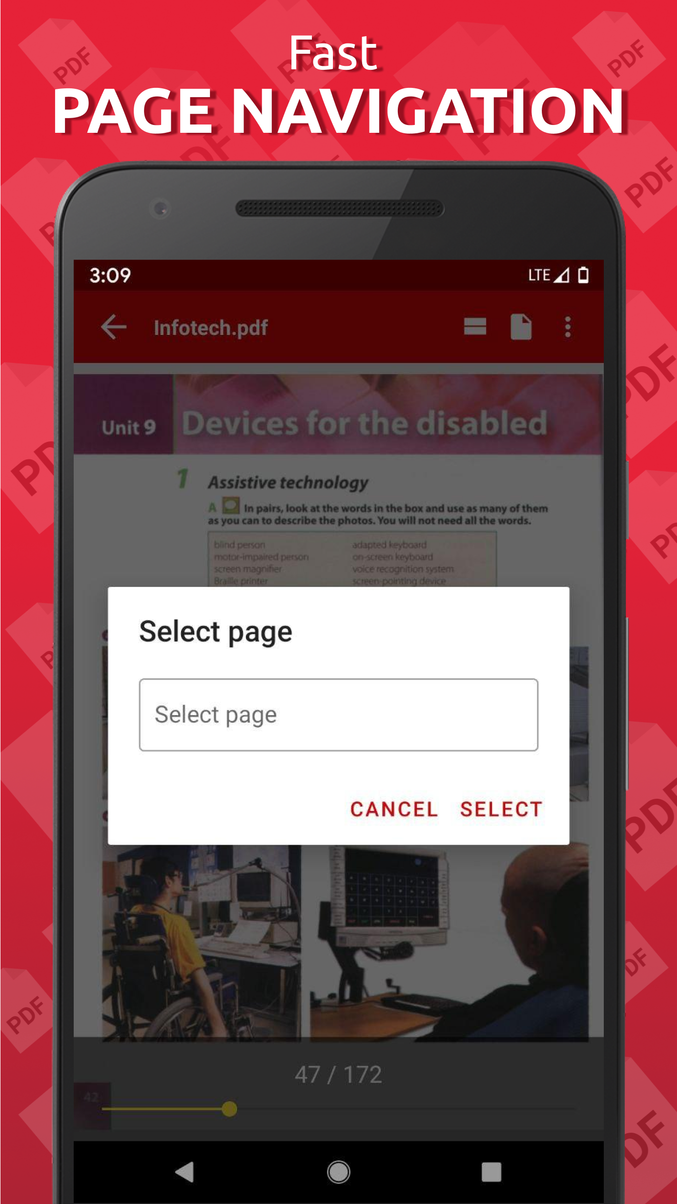 Capture d'écran Simple PDF Reader 4
