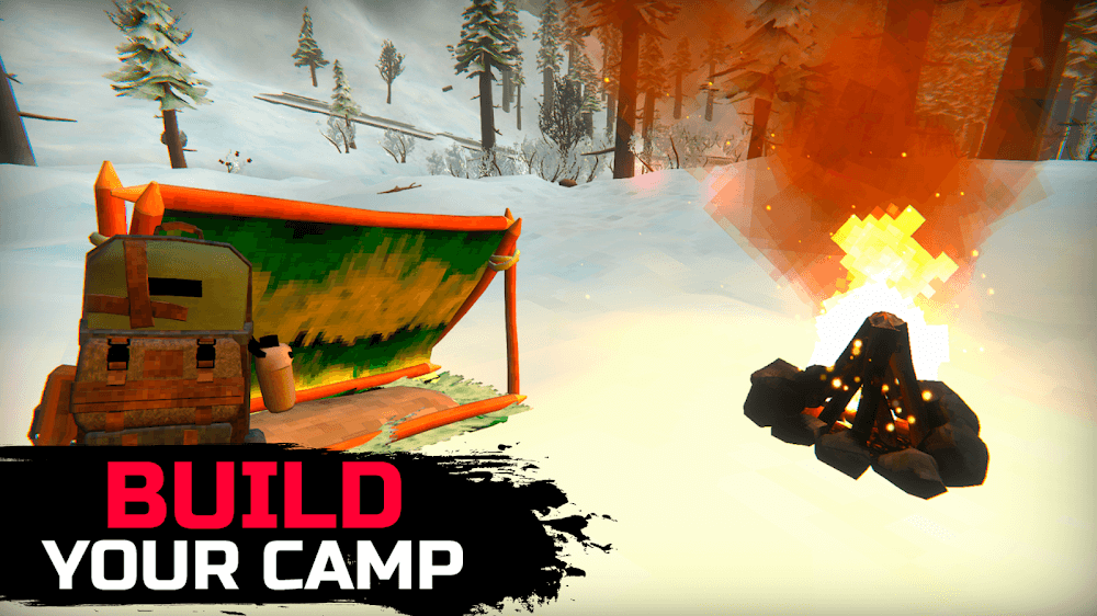WinterCraft: Survival Forest gameplay screenshot 3