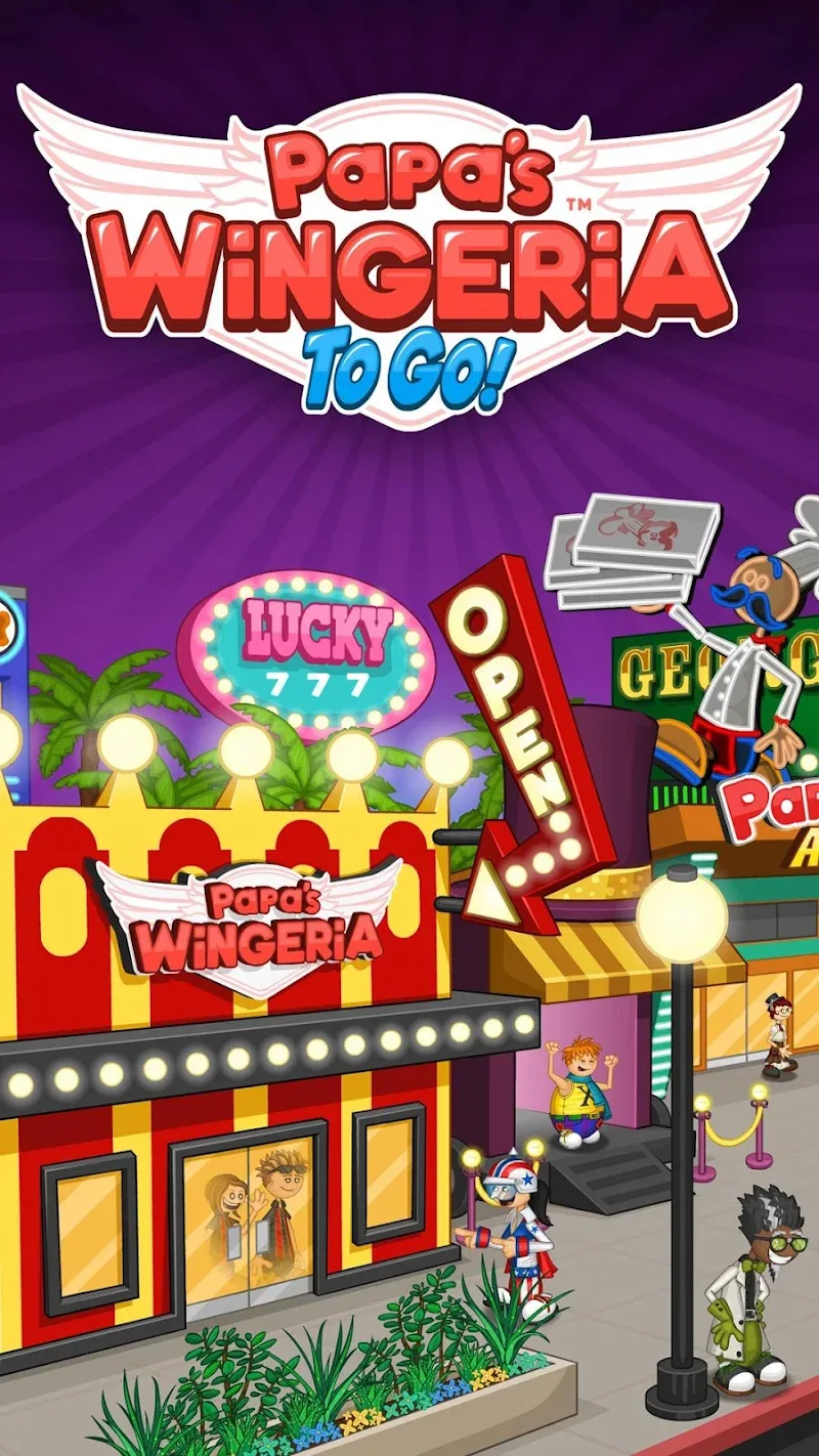 Papa's Wingeria To Go! gameplay preview 2