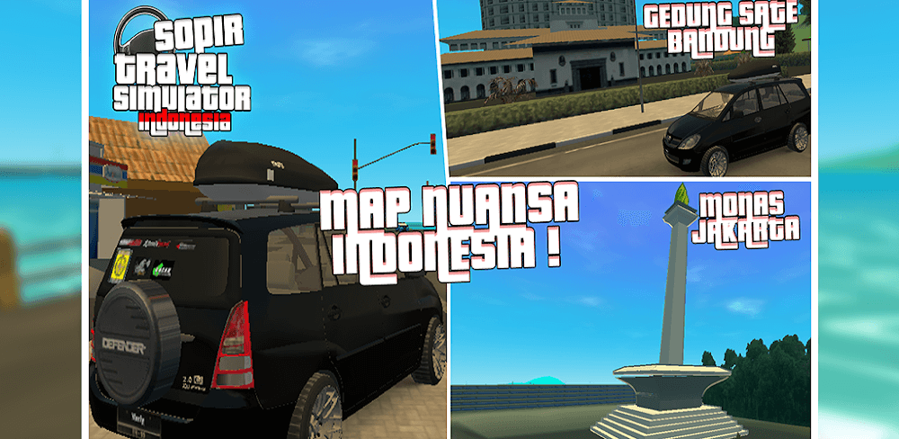 Supir Travel Simulator Indo capture d'écran 1