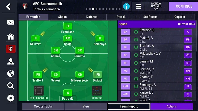 Capture d'écran Football Manager 26 Mobile 4