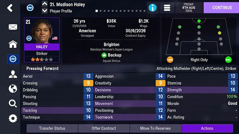 Capture d'écran Football Manager 26 Mobile 2