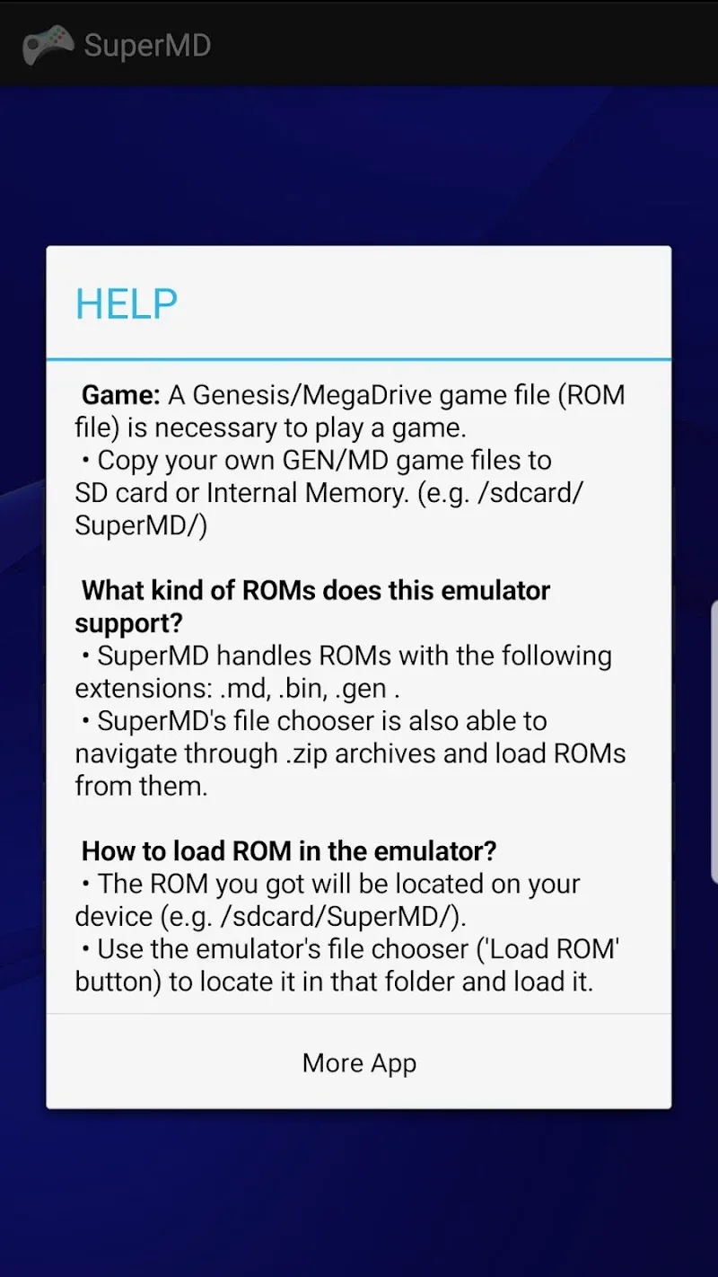 SuperMD Pro capture d'écran 3