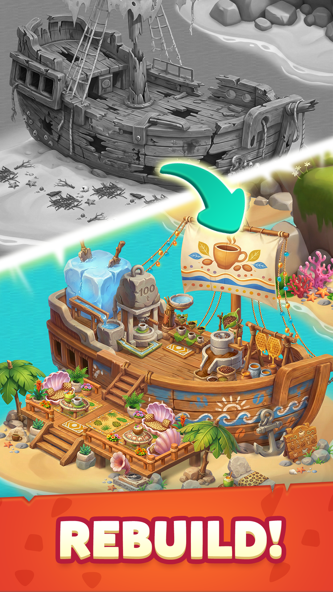 Capture d'écran 4 Merge Age: Stone Haven