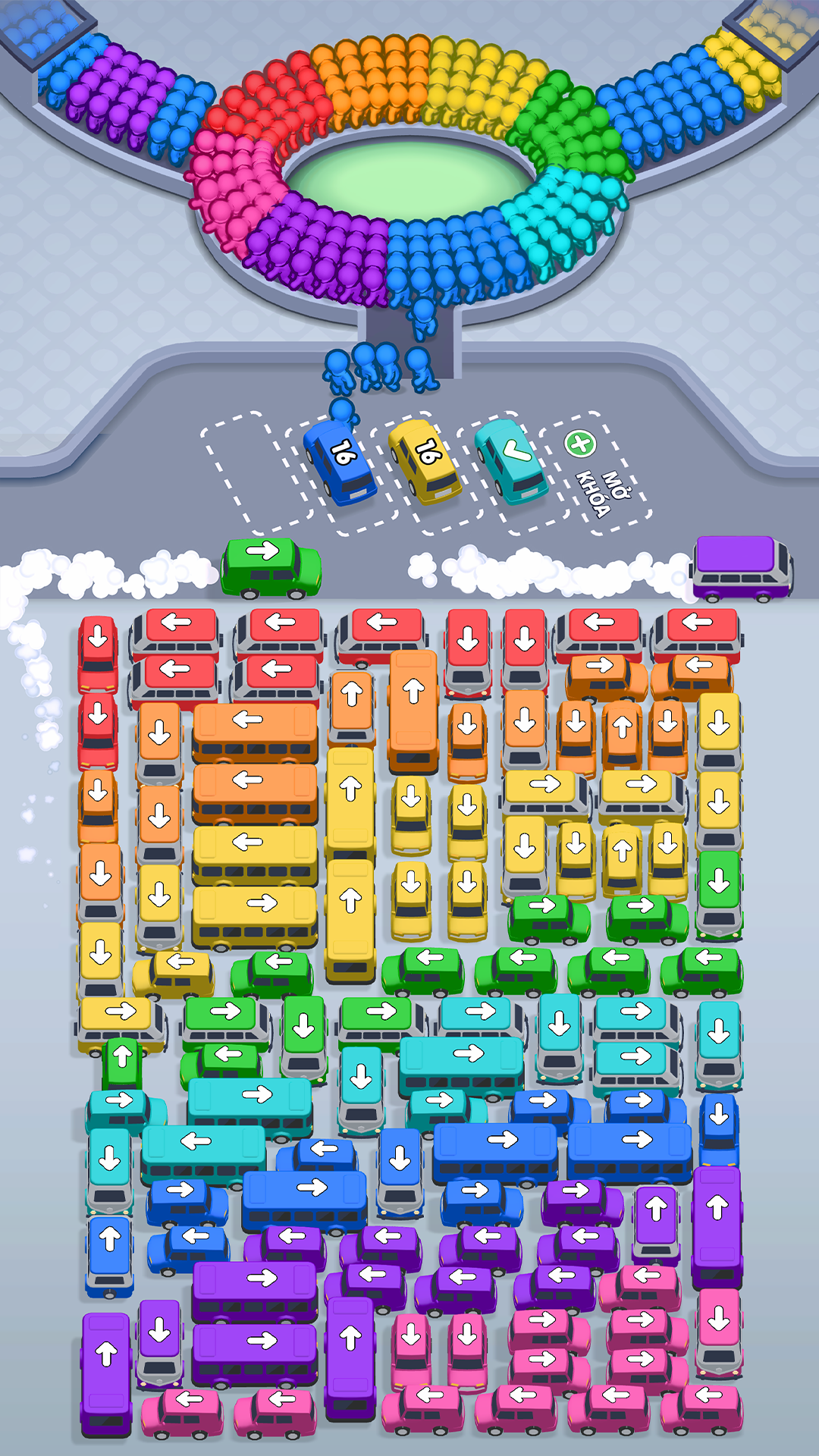 Capture d'écran 5 de Crowd Escape Bus Puzzle