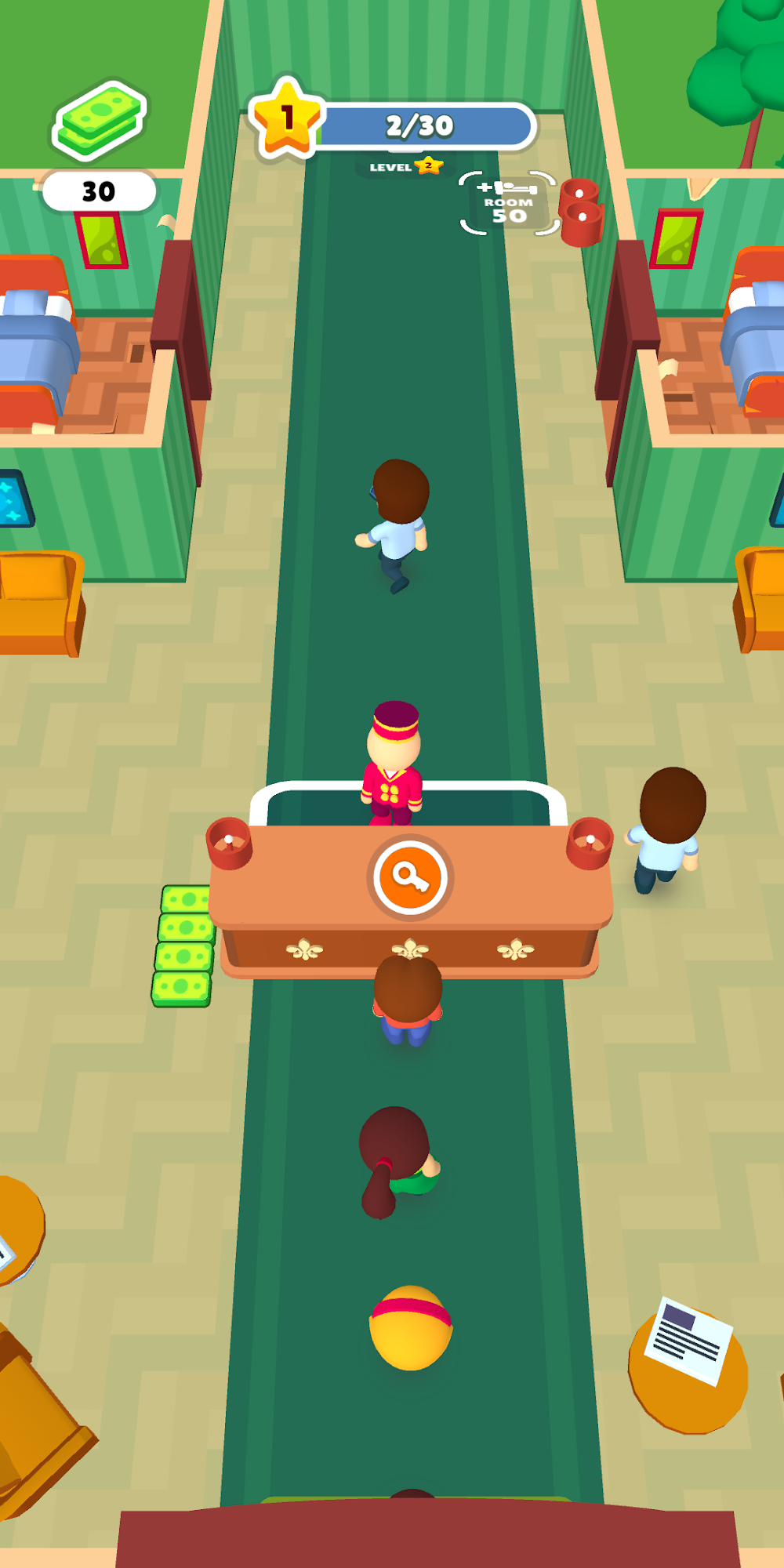 My Perfect Hotel gameplay screenshot 2