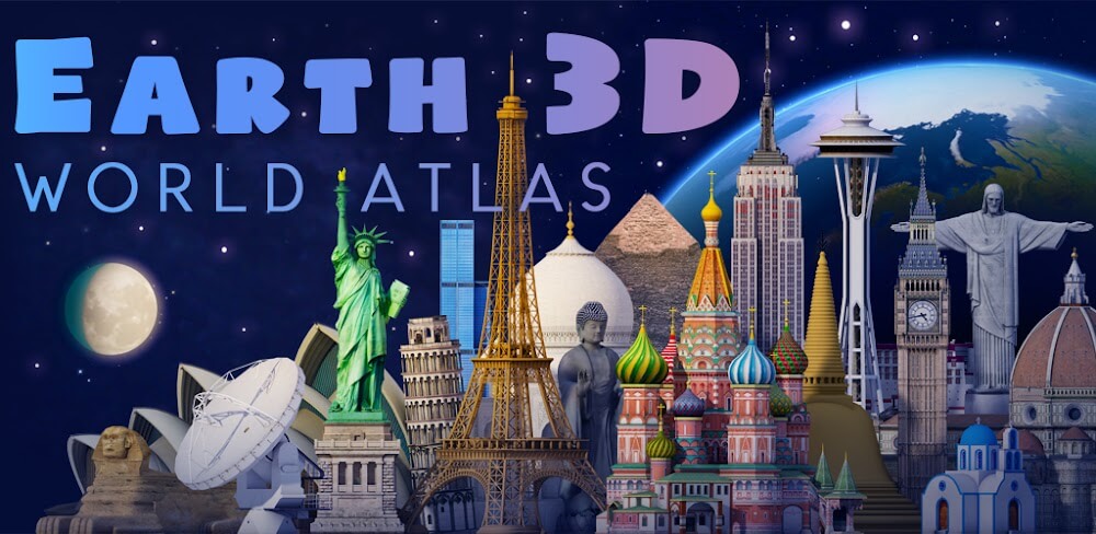 Capture d'écran 1 Earth 3D - World Atlas
