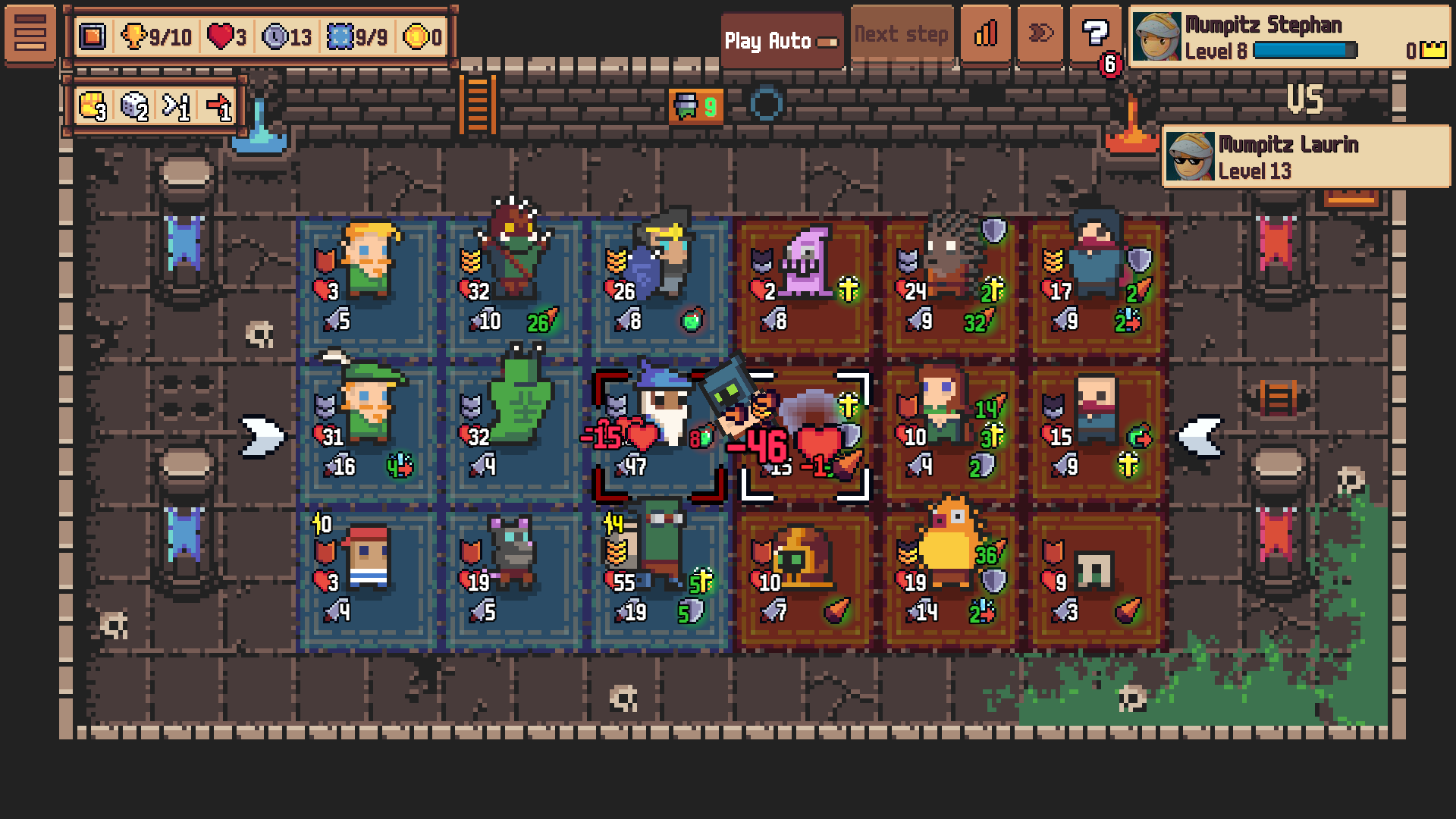 Capture d'écran 5 du jeu Tiny Auto Knights