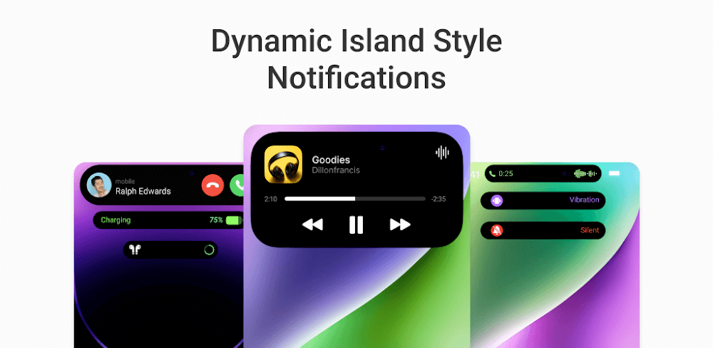 Capture d'écran Dynamic Island 1
