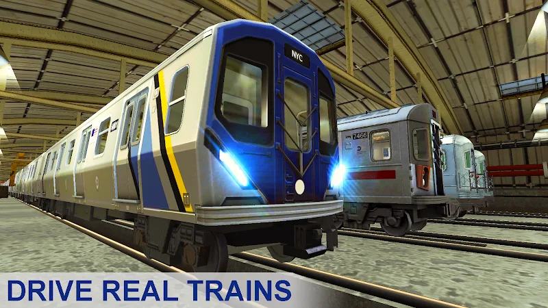 Capture d'écran 2 de Subway Train Simulator