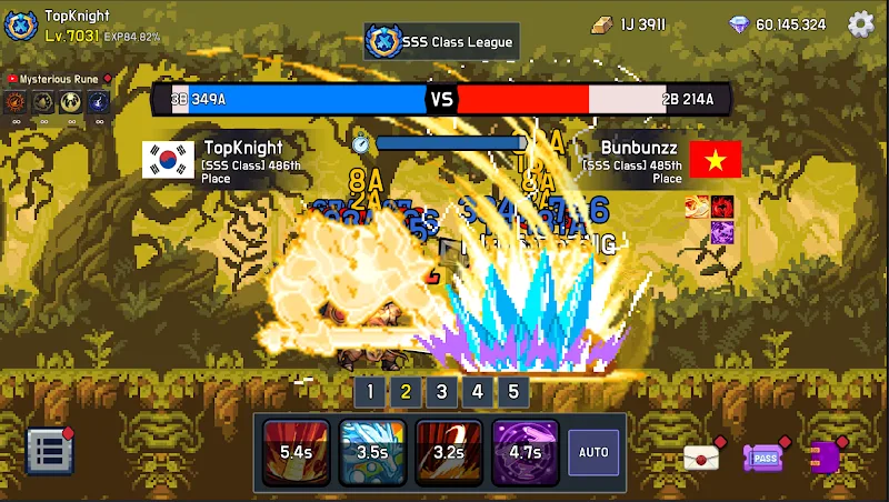 Capture d'écran Strongest Knight: Idle PVP 6
