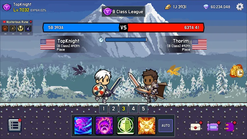 Capture d'écran Strongest Knight: Idle PVP 4