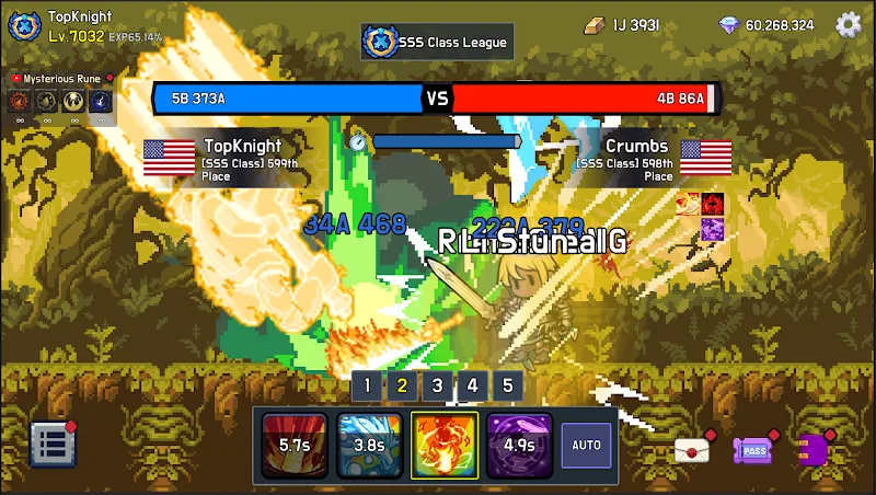 Capture d'écran Strongest Knight: Idle PVP 5
