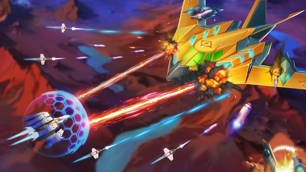 Space Clash: Galaxy Attack capture d'écran 2