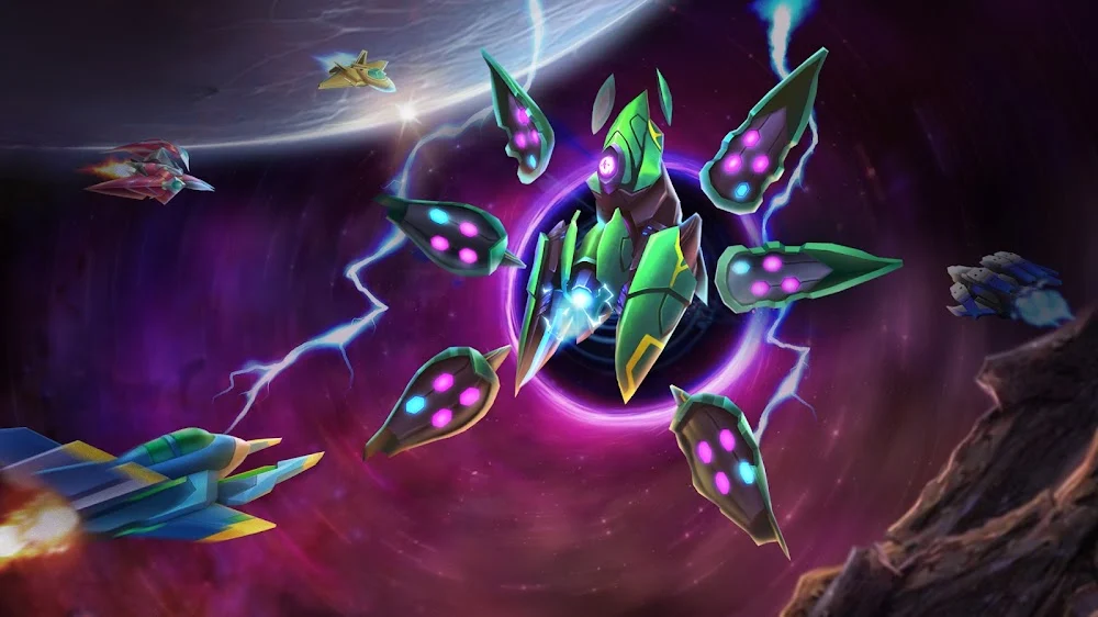 Space Clash: Galaxy Attack capture d'écran 5
