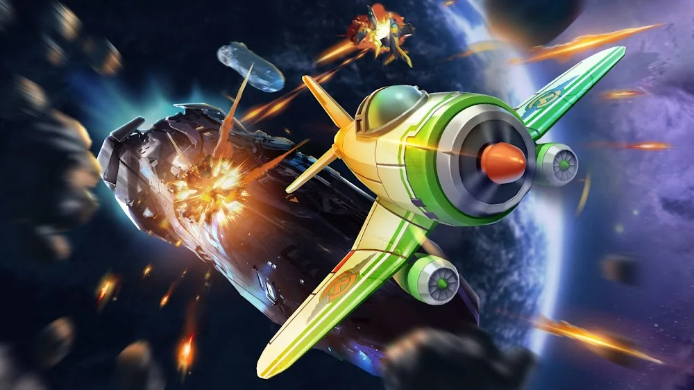 Space Clash: Galaxy Attack capture d'écran 7
