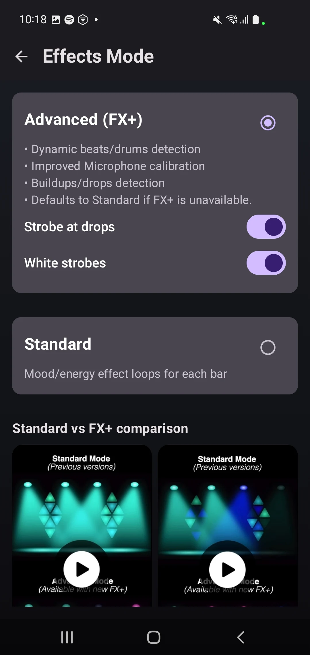 Aperçu 3 de l'application iLightShow for Hue & LIFX