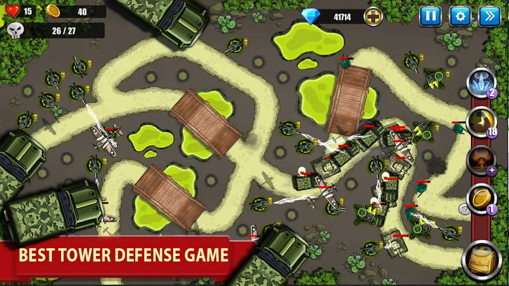 Capture d'écran 6 de TD - War Strategy Game
