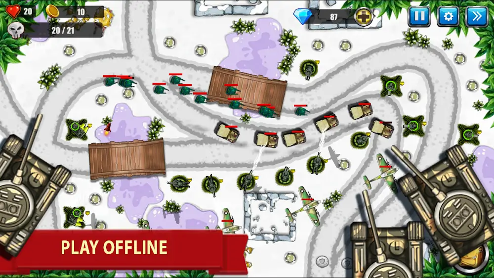 Capture d'écran 5 de TD - War Strategy Game