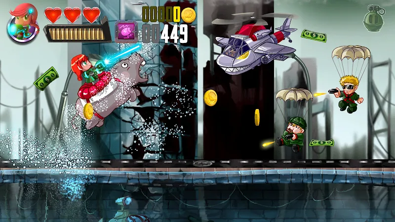 Ramboat: Offline Action Game gameplay screenshot 5