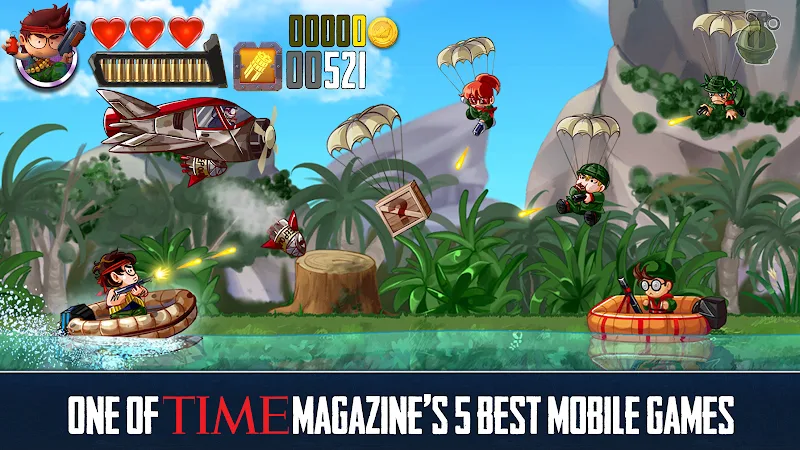 Ramboat: Offline Action Game gameplay screenshot 2