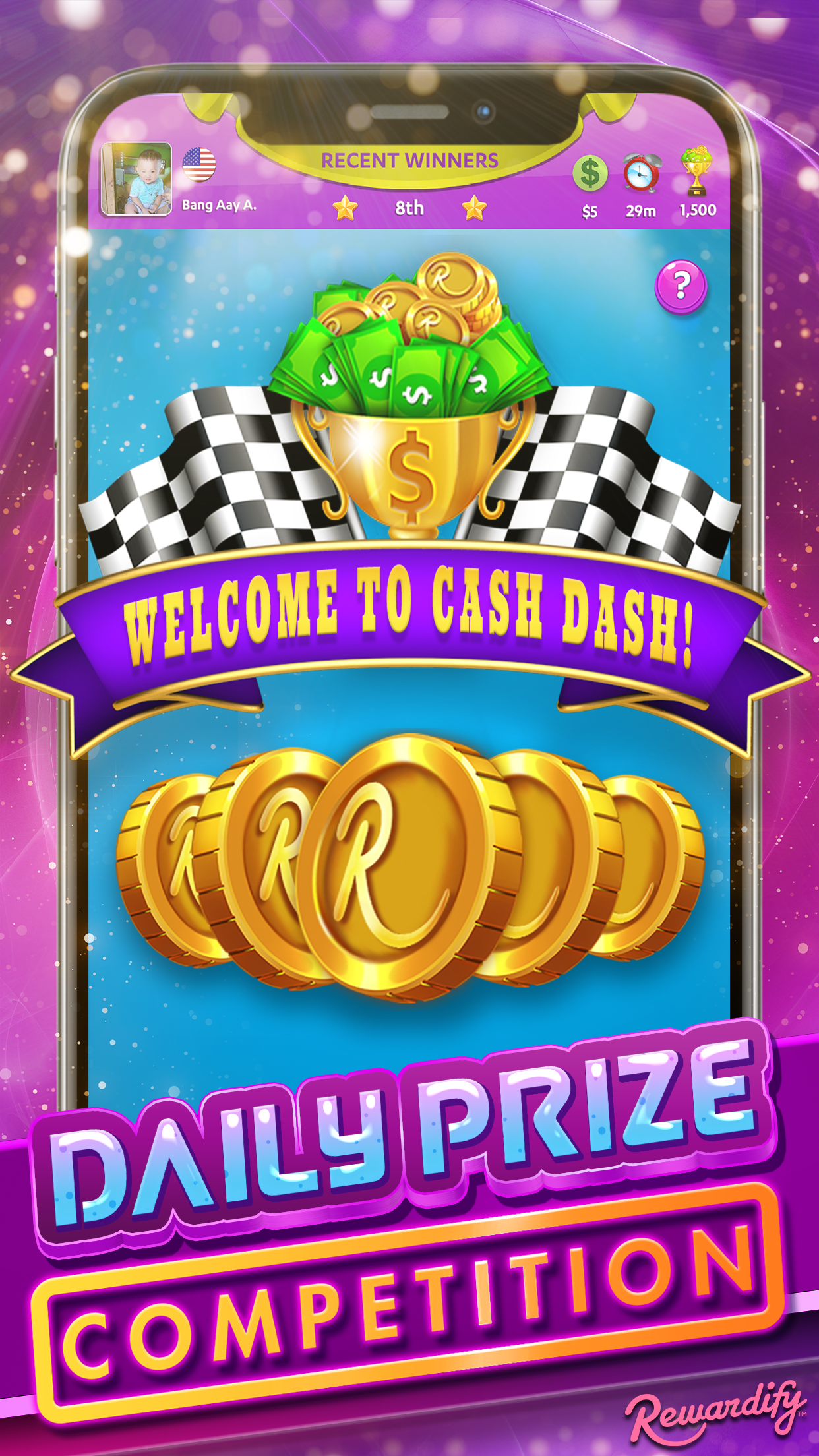 Capture d'écran 1 de Match to Win: Real Cash Prizes