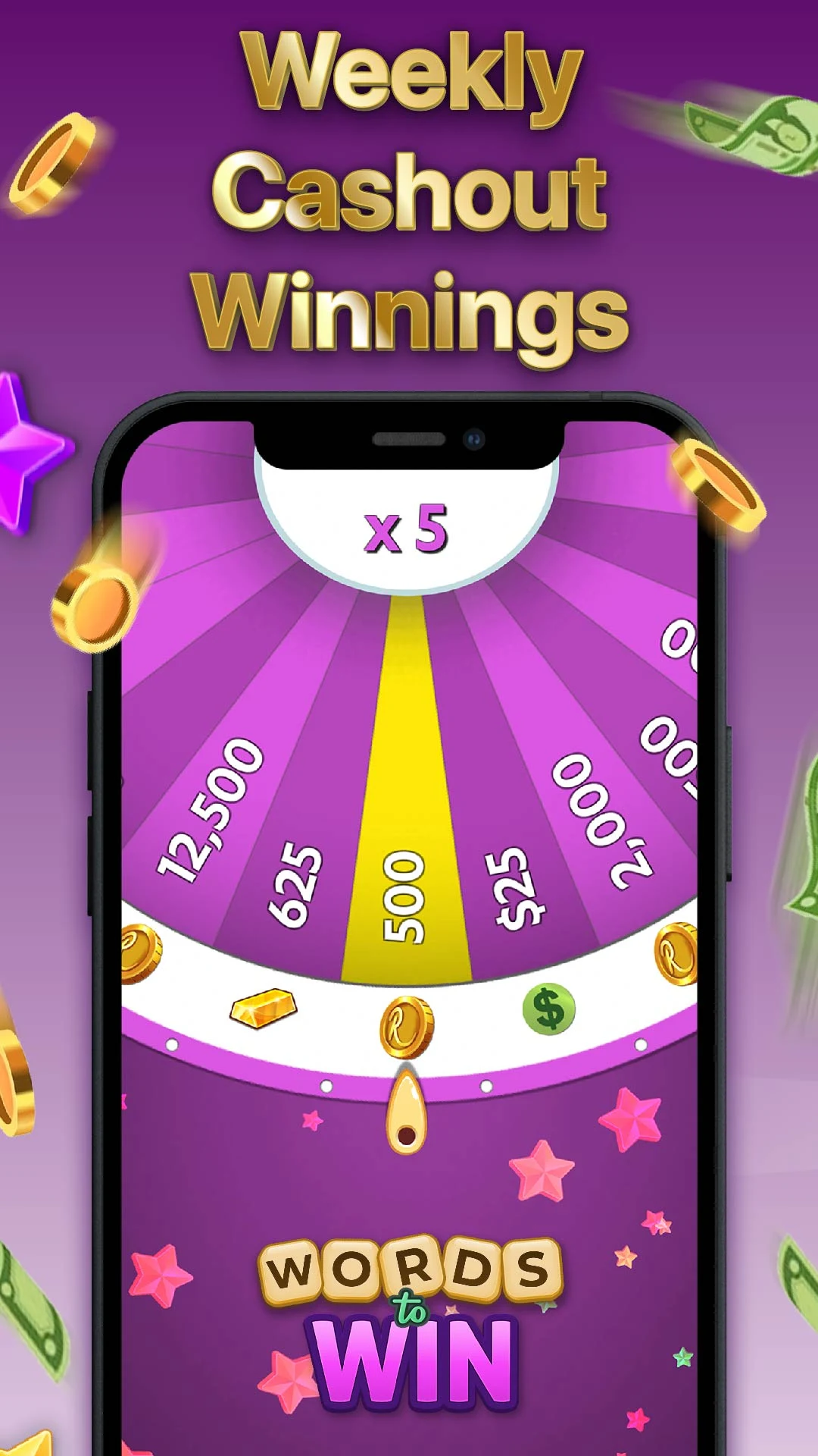 Words to Win: Real Money Games capture d'écran 2