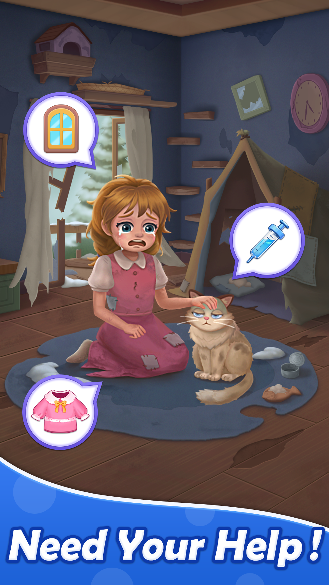 Aperçu du gameplay de Bubble Shooter Story 1