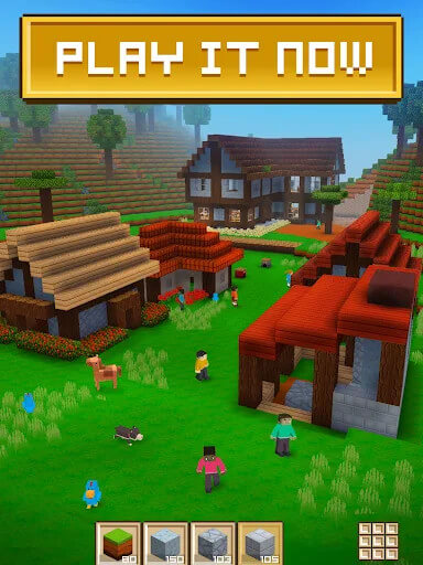 Block Craft 3D gameplay screenshot 2