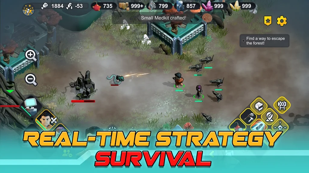 Capture d'écran de Strange World - RTS Survival 3