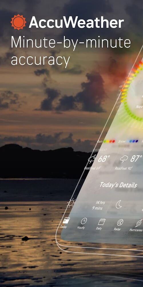 AccuWeather स्क्रीनशॉट 2