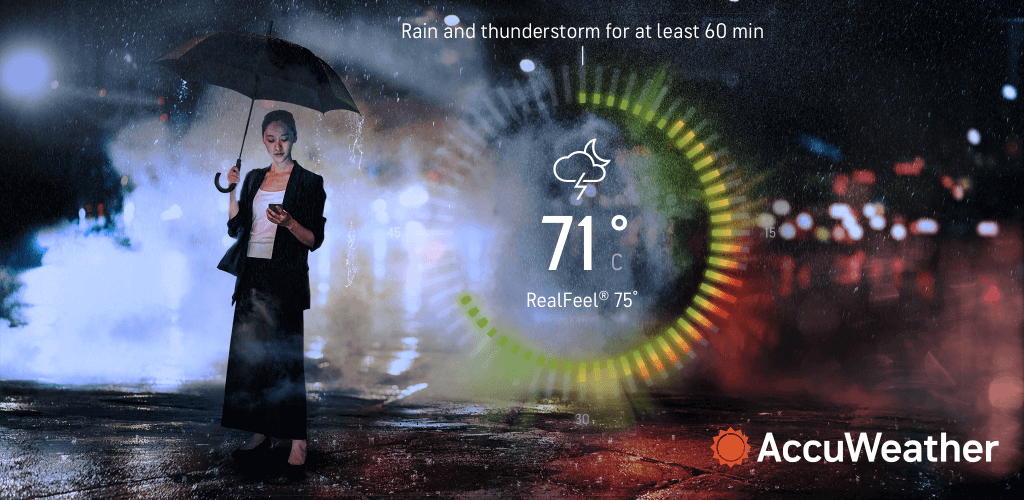 AccuWeather स्क्रीनशॉट 1