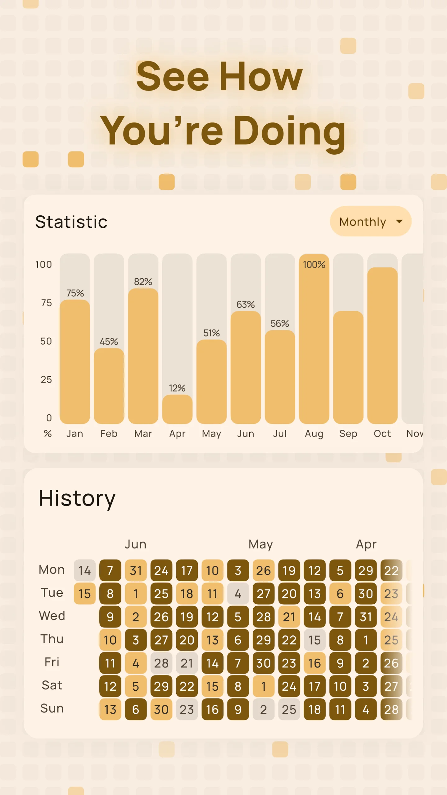 Habstick – Daily Habit Tracker aperçu de l'application 3