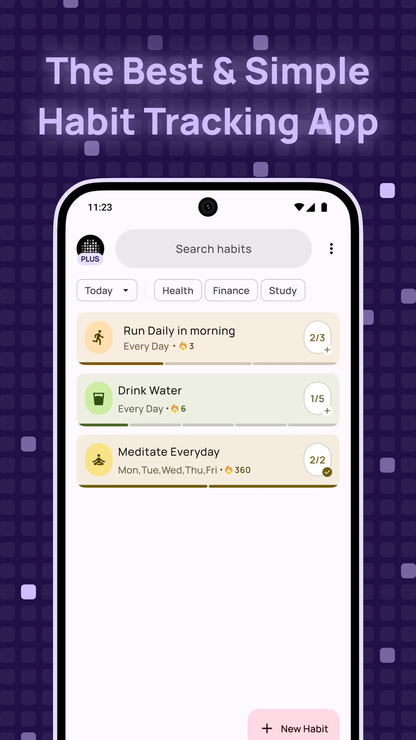 Habstick – Daily Habit Tracker aperçu de l'application 5