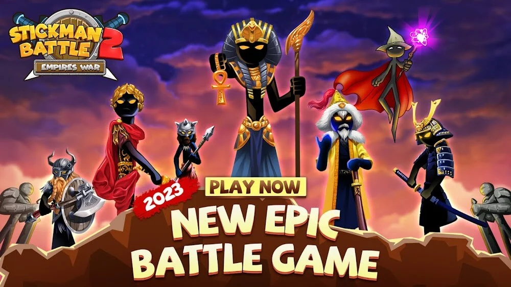 Capture d'écran de gameplay Stickman Battle 2 2