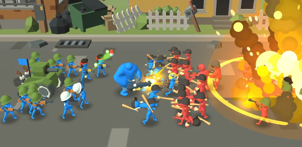 Stick Army : World War Strategy capture d'écran du gameplay 1