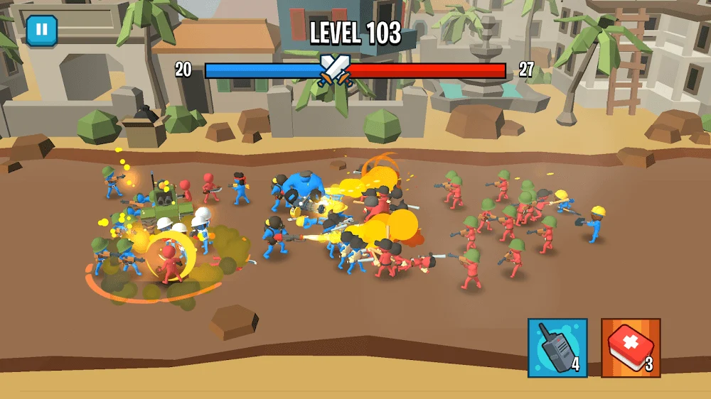 Stick Army : World War Strategy capture d'écran du gameplay 6