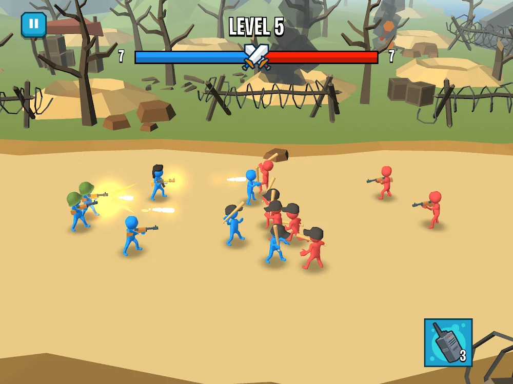 Stick Army : World War Strategy capture d'écran du gameplay 7